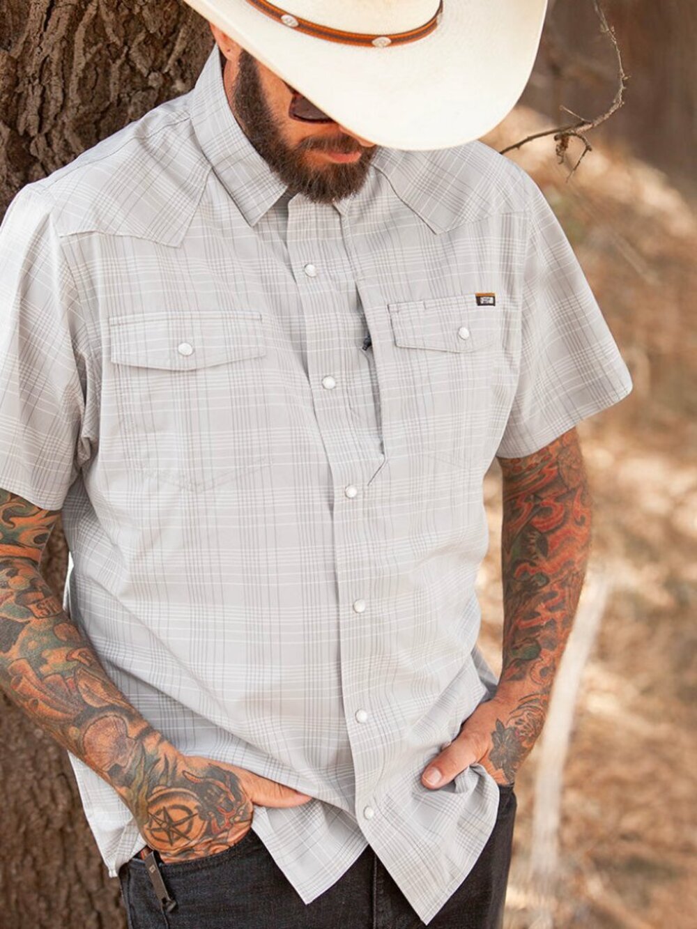 Off The Grid Surplus Deke SS Shirt - Storm Grey - Picture 2 of 8